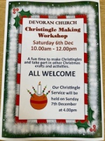 Christingle Making Workshop